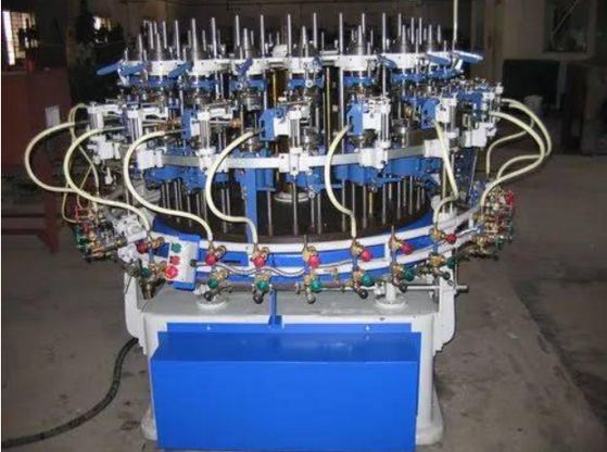 Rotary ampoule forming machine on our factory floor